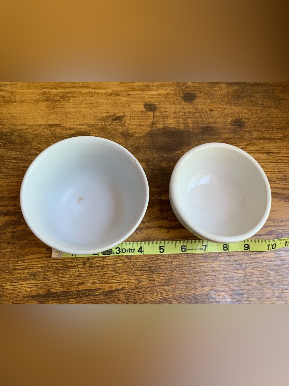 Vintage Antique English Ironstone China Bowls- Set of 2 - Picture 4 of 13